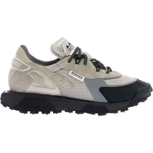 Grey Sneakers for Men Aw23 , male, Sizes: 9 UK, 6 UK - RUN OF - Modalova