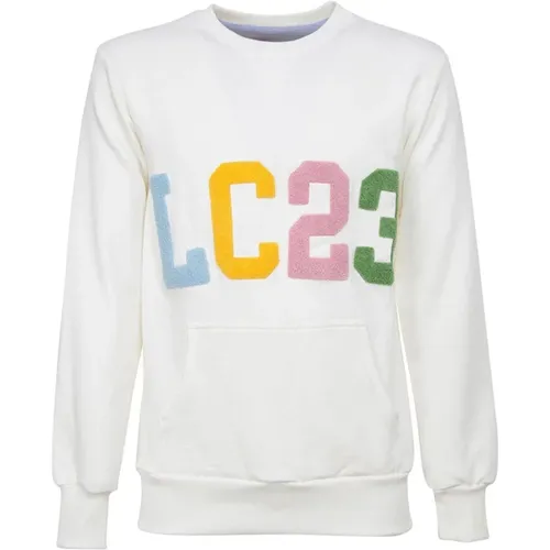 Buntes Logo Sweatshirt , Herren, Größe: L - LC23 - Modalova