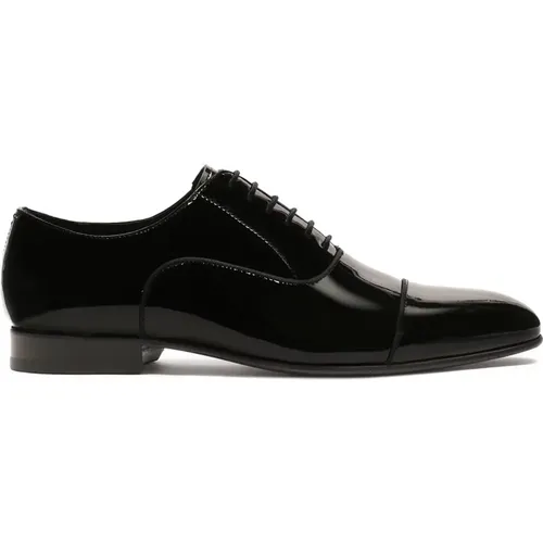 Elegante Lackleder Halbschuhe , Herren, Größe: 42 EU - Kazar - Modalova