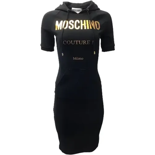 Cotton Moschino Dress , female, Sizes: XS - Moschino Pre-Owned - Modalova