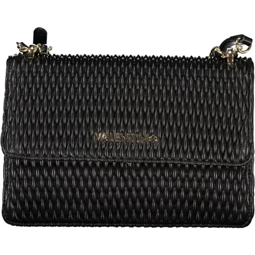 Schwarze Crossbody-Kettentasche mit Reißverschluss - Valentino by Mario Valentino - Modalova