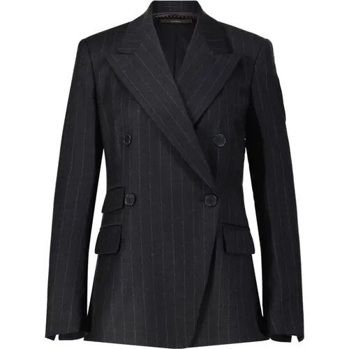 Eleganter Gestreifter Blazer , Damen, Größe: XL - Windsor - Modalova