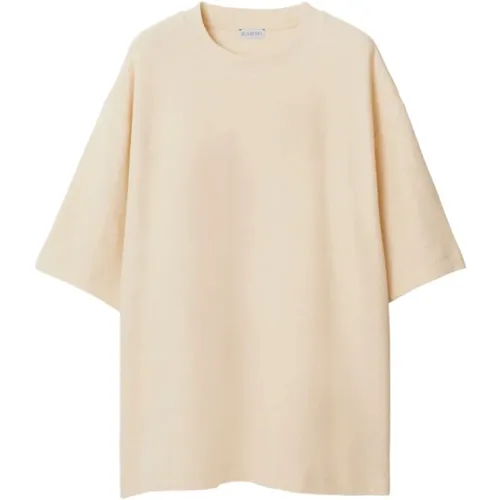 Towelling T-shirts and Polos , male, Sizes: S, M, L - Burberry - Modalova