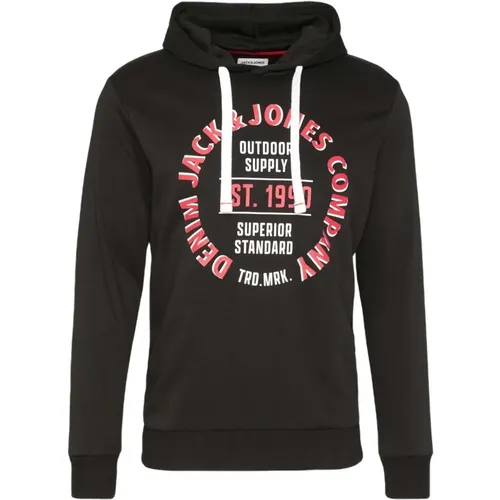 Andy Hoodie , Herren, Größe: L - jack & jones - Modalova