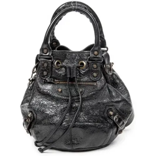 Pre-owned Leather handbags , female, Sizes: ONE SIZE - Balenciaga Vintage - Modalova