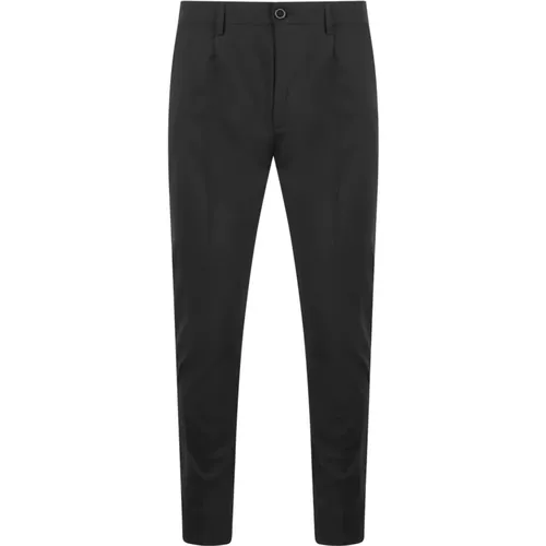 Slim Fit Wool Blend Chino Trousers , male, Sizes: W30 - Department Five - Modalova