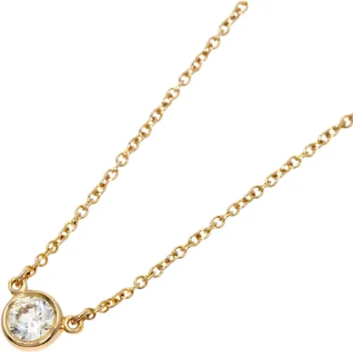 Pre-owned Rose Gold necklaces , female, Sizes: ONE SIZE - Tiffany & Co. Pre-owned - Modalova