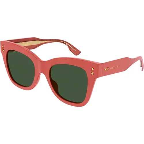 Enchanting Rome Cat-Eye Sunglasses , female, Sizes: 52 MM - Gucci - Modalova
