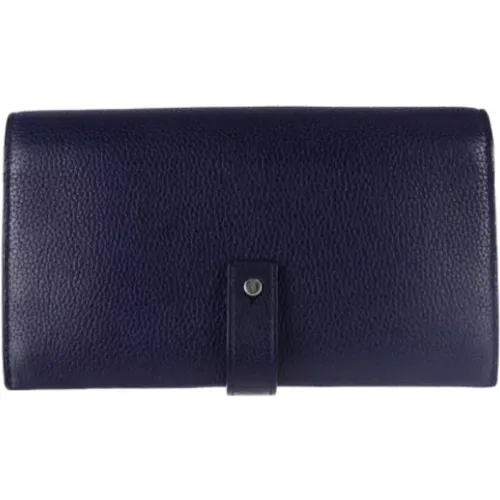 Pre-owned Marine Leather Wallet , female, Sizes: ONE SIZE - Saint Laurent Vintage - Modalova