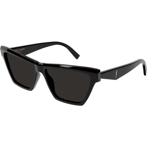 Grey Sunglasses SL M103 , female, Sizes: 58 MM - Saint Laurent - Modalova