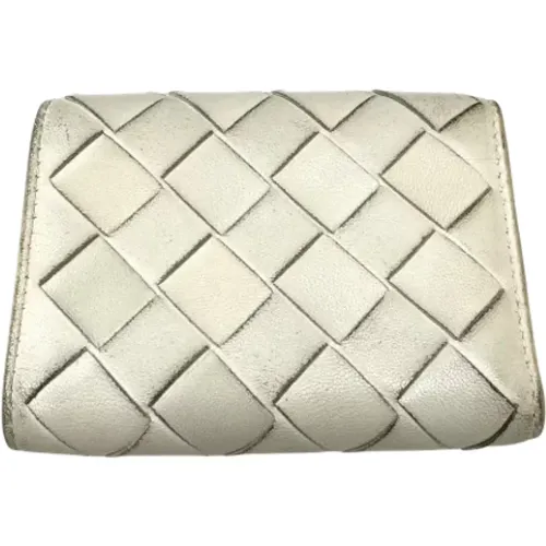 Pre-owned Leather wallets , female, Sizes: ONE SIZE - Bottega Veneta Vintage - Modalova