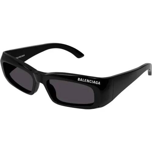 Sun Unisex Recycledacetate Sunglasses , unisex, Sizes: 57 MM - Balenciaga - Modalova