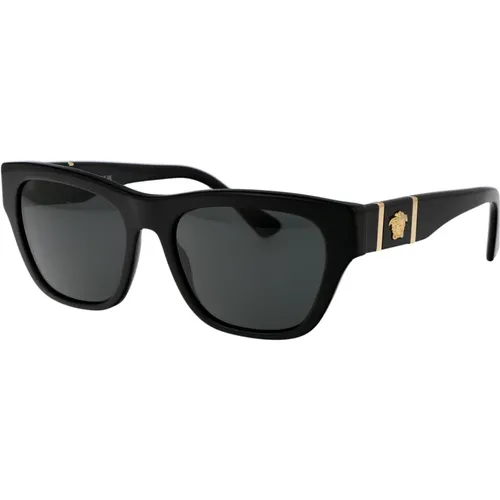 Stylische Sonnenbrille mit Modell 0Ve4457 , Herren, Größe: 55 MM - Versace - Modalova