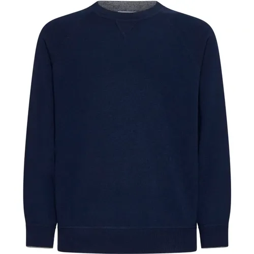 Sweaters for Men , male, Sizes: XL, 2XL, M, L - BRUNELLO CUCINELLI - Modalova