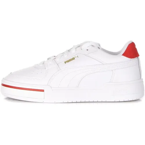 Heritage Low Pro Sneaker Weiß/Rot , Herren, Größe: 46 EU - Puma - Modalova