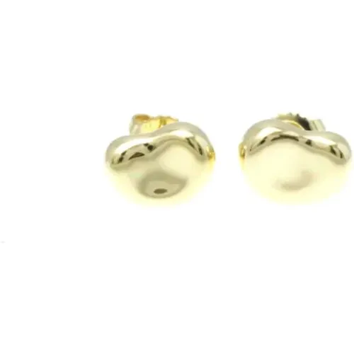 Pre-owned Gold earrings , female, Sizes: ONE SIZE - Tiffany & Co. Pre-owned - Modalova