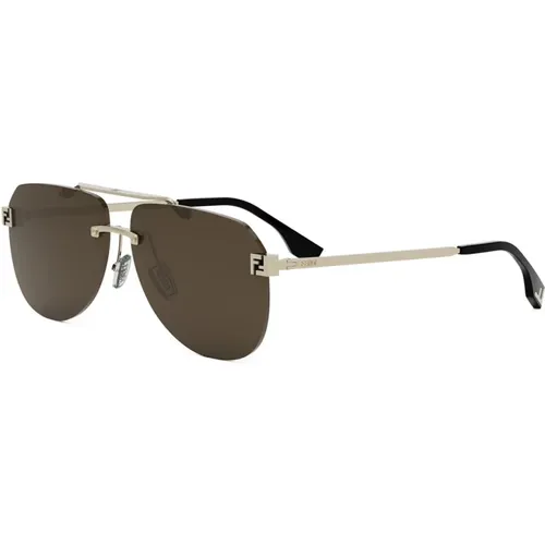 Aviator Sunglasses , unisex, Sizes: 61 MM - Fendi - Modalova