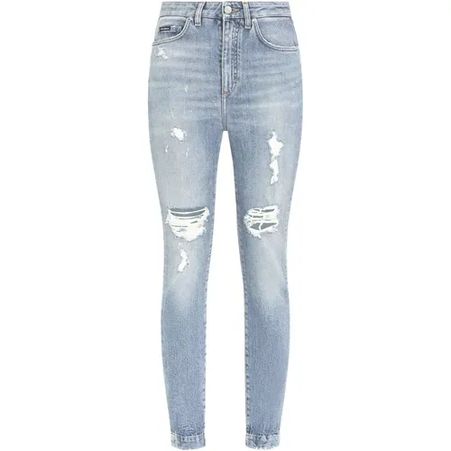 Elegant Audrey Skinny Jeans , female, Sizes: 2XS, XS - Dolce & Gabbana - Modalova