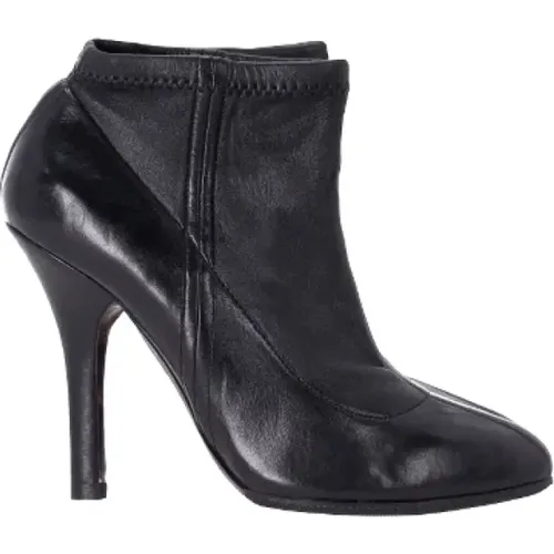 Pre-owned Leder boots , Damen, Größe: 36 1/2 EU - Dolce & Gabbana Pre-owned - Modalova