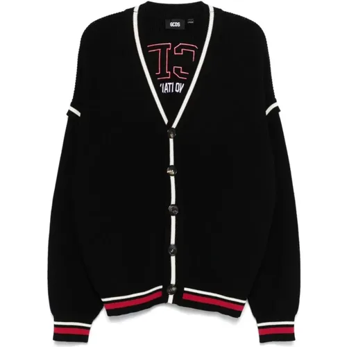 Logo Knit Cardigan , male, Sizes: S, M, XS - Gcds - Modalova