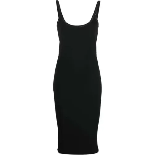 Kristallverziertes Jerseykleid , Damen, Größe: M - alexander wang - Modalova