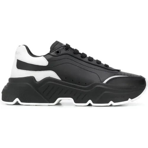 Daymaster Sneaker in Calfskin Leather , female, Sizes: 5 1/2 UK, 3 1/2 UK, 3 UK, 7 UK, 5 UK - Dolce & Gabbana - Modalova