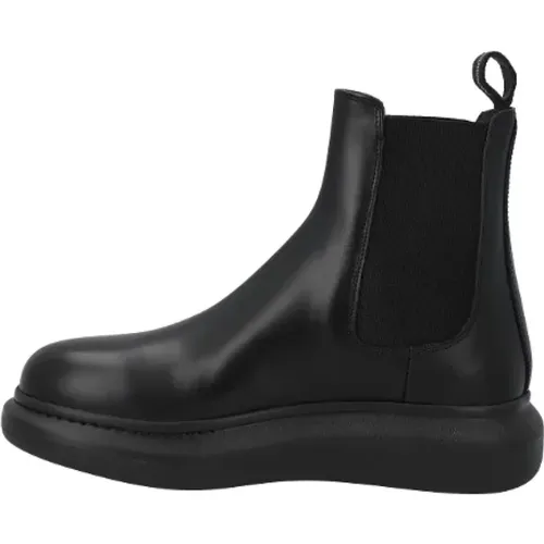 Leather boots , male, Sizes: 6 UK - alexander mcqueen - Modalova