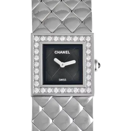 Pre-owned Stainless Steel watches , female, Sizes: ONE SIZE - Chanel Vintage - Modalova