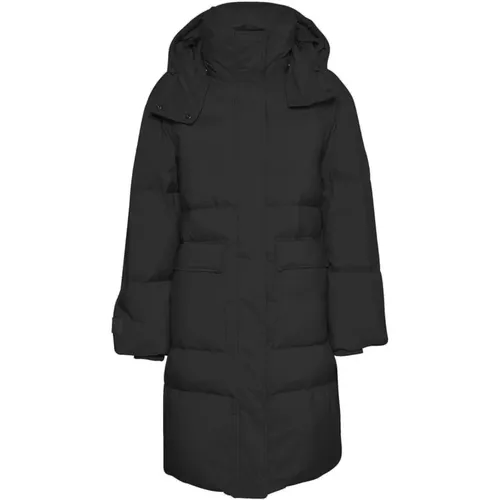 Gepolsterte Kapuzenjacke Schwarz Lisannepw , Damen, Größe: XS - Part Two - Modalova