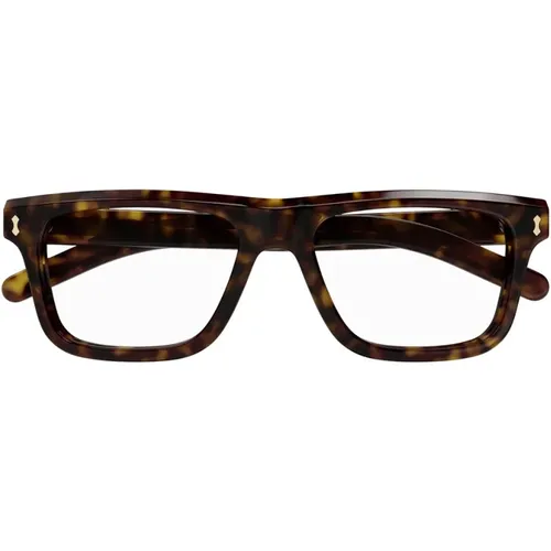 RivetsLarge Brillengestelle , Herren, Größe: 54 MM - Gucci - Modalova