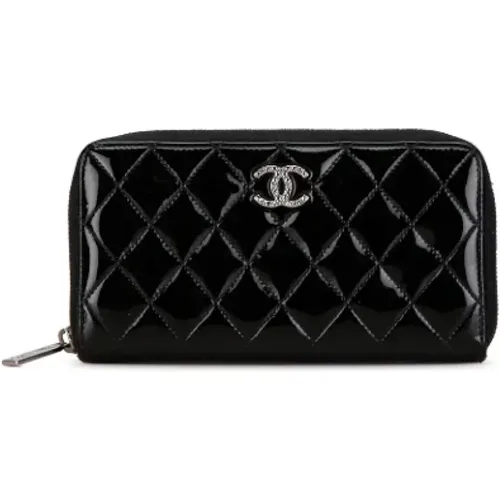 Pre-owned Leather wallets , female, Sizes: ONE SIZE - Chanel Vintage - Modalova