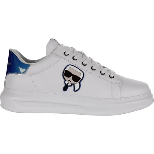 Iconic Kapri Trainers in Blue , male, Sizes: 12 UK - Karl Lagerfeld - Modalova