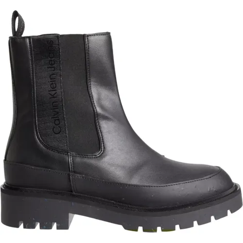 Combat Chelsea Ankle Boots , female, Sizes: 3 UK, 6 UK, 5 UK, 8 UK - Calvin Klein Jeans - Modalova