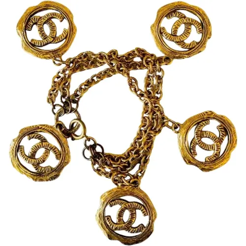 Pre-owned Metal chanel-jewelry , female, Sizes: ONE SIZE - Chanel Vintage - Modalova