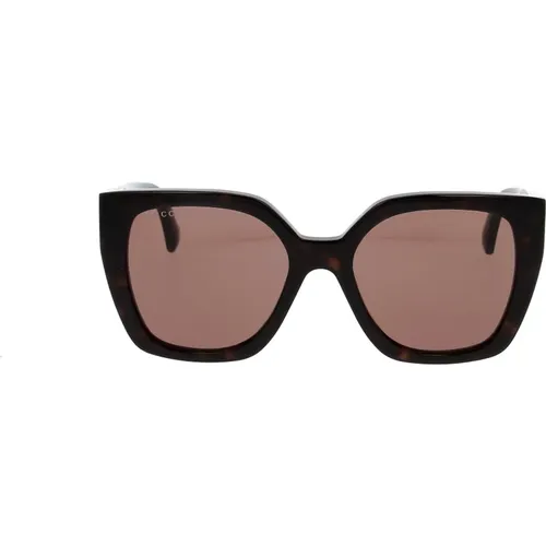 Stylish Sunglasses , female, Sizes: 55 MM - Gucci - Modalova