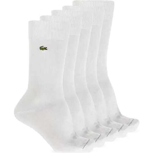 Fünferpack Socken , Herren, Größe: M - Lacoste - Modalova