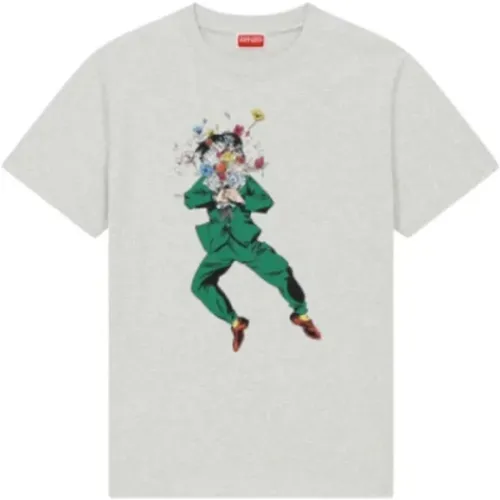 Love Loose Takada T-Shirt , Damen, Größe: M - Kenzo - Modalova