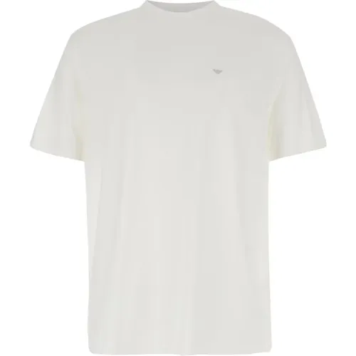 Travel Basic T-shirt , male, Sizes: 2XL, XL - Emporio Armani - Modalova