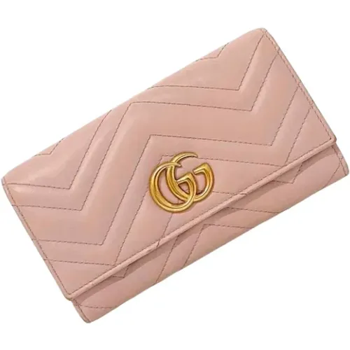 Pre-owned Leather wallets , female, Sizes: ONE SIZE - Gucci Vintage - Modalova