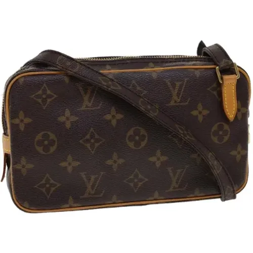 Pre-owned Canvas shoulder-bags , female, Sizes: ONE SIZE - Louis Vuitton Vintage - Modalova