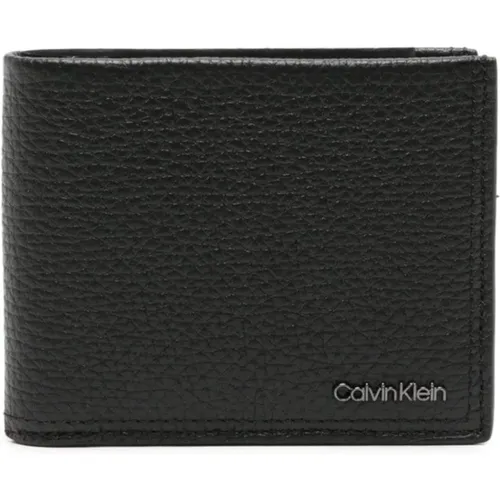 Minimalistische Schwarze Geldbörse - Calvin Klein - Modalova