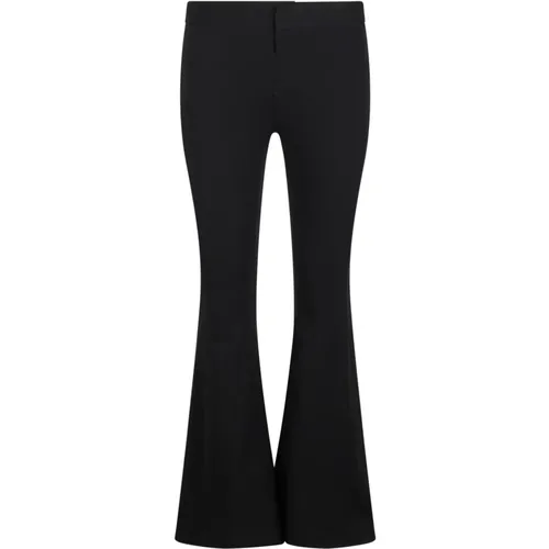 Flared Jersey Trousers , female, Sizes: M - Givenchy - Modalova