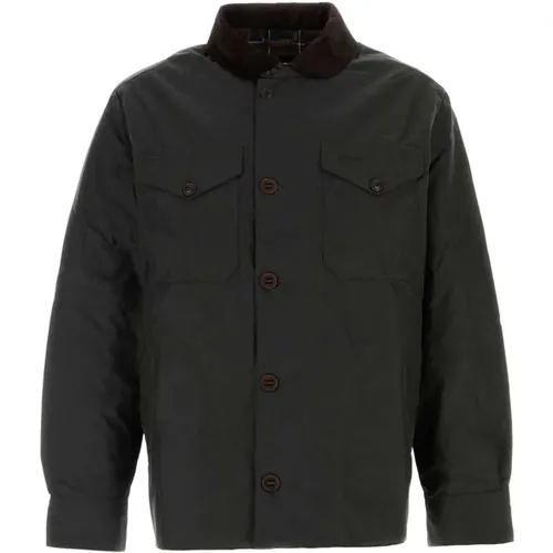 Stylish Cotton Jacket , male, Sizes: L, M - Barbour - Modalova