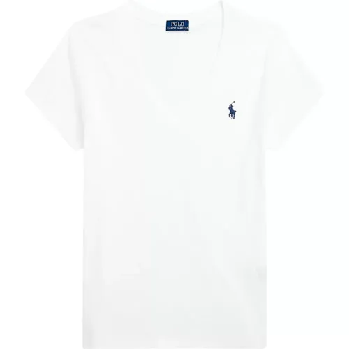 Weißes Kurzarm-T-Shirt 211902403001 - Ralph Lauren - Modalova