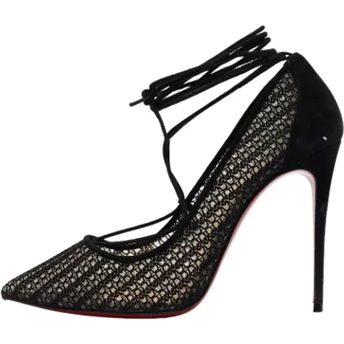 Pre-owned Gittergewebe heels - Christian Louboutin Pre-owned - Modalova