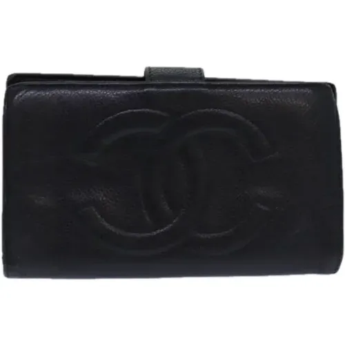 Pre-owned Leather wallets , female, Sizes: ONE SIZE - Chanel Vintage - Modalova