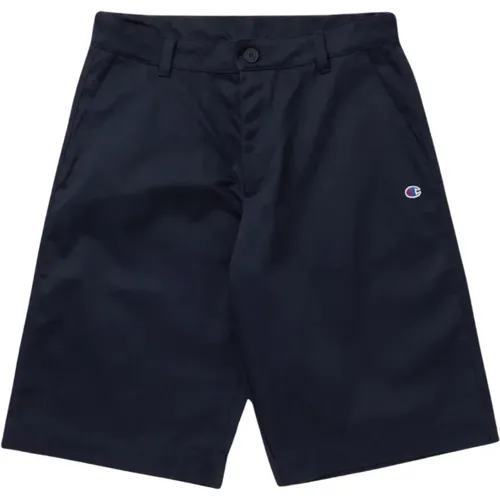 Premium Reverse Weave Patch Shorts , male, Sizes: L, XL, M - Champion - Modalova