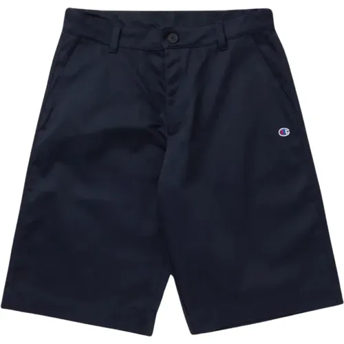 Premium Reverse Weave Patch Shorts , male, Sizes: XL - Champion - Modalova