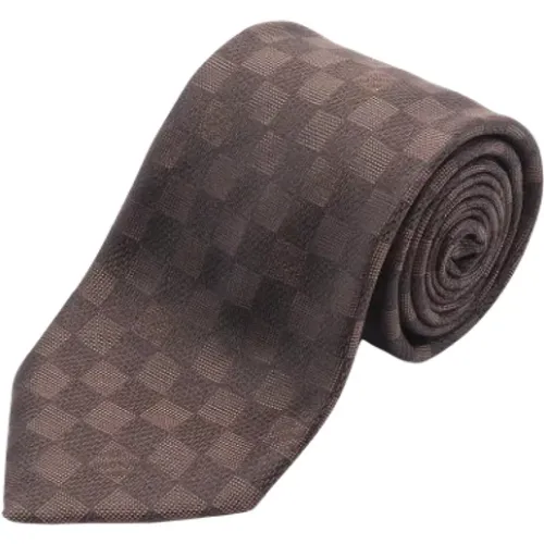 Pre-owned Silk home-office , male, Sizes: ONE SIZE - Louis Vuitton Vintage - Modalova