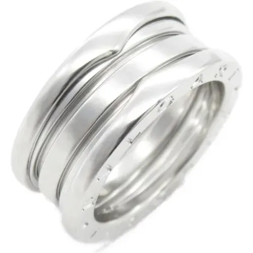 Pre-owned White Gold rings , unisex, Sizes: ONE SIZE - Bvlgari Vintage - Modalova